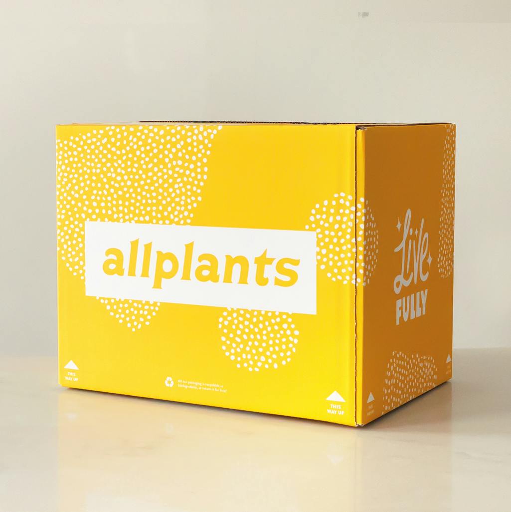 yellow allplants box