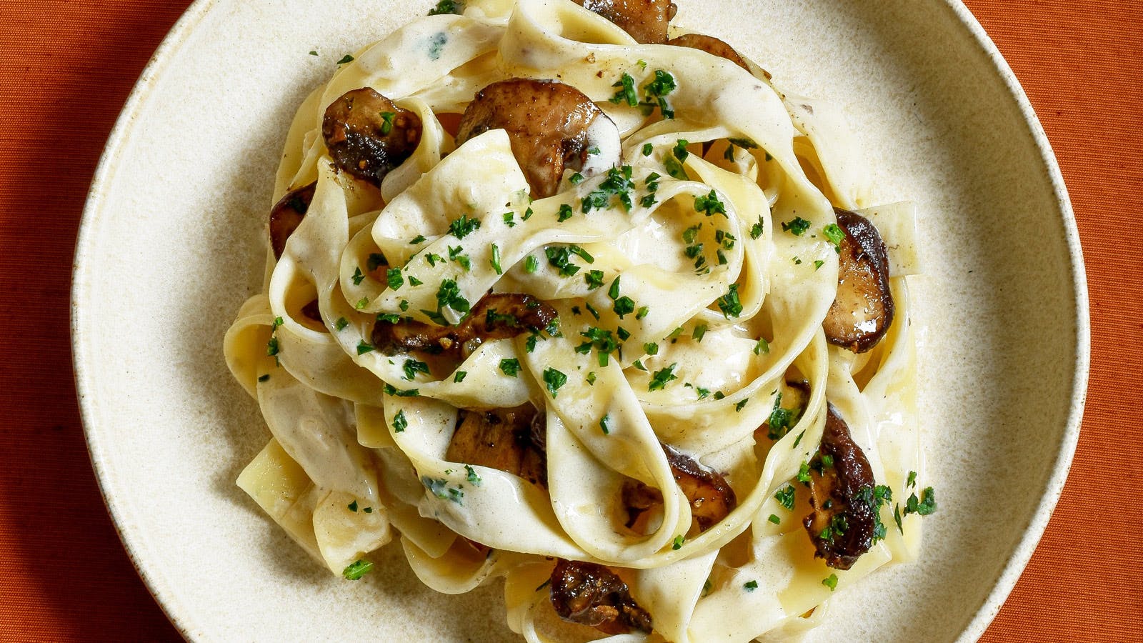 truffle mushroom pasta