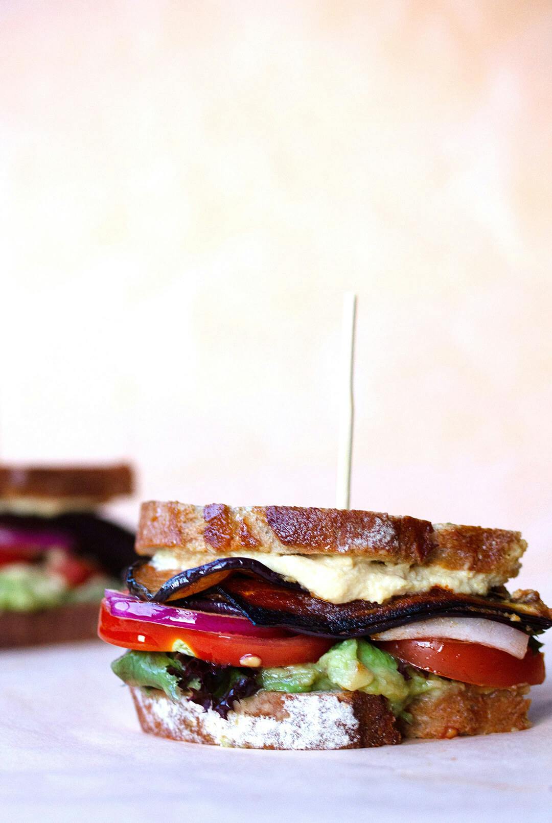 vegan blt sandwich