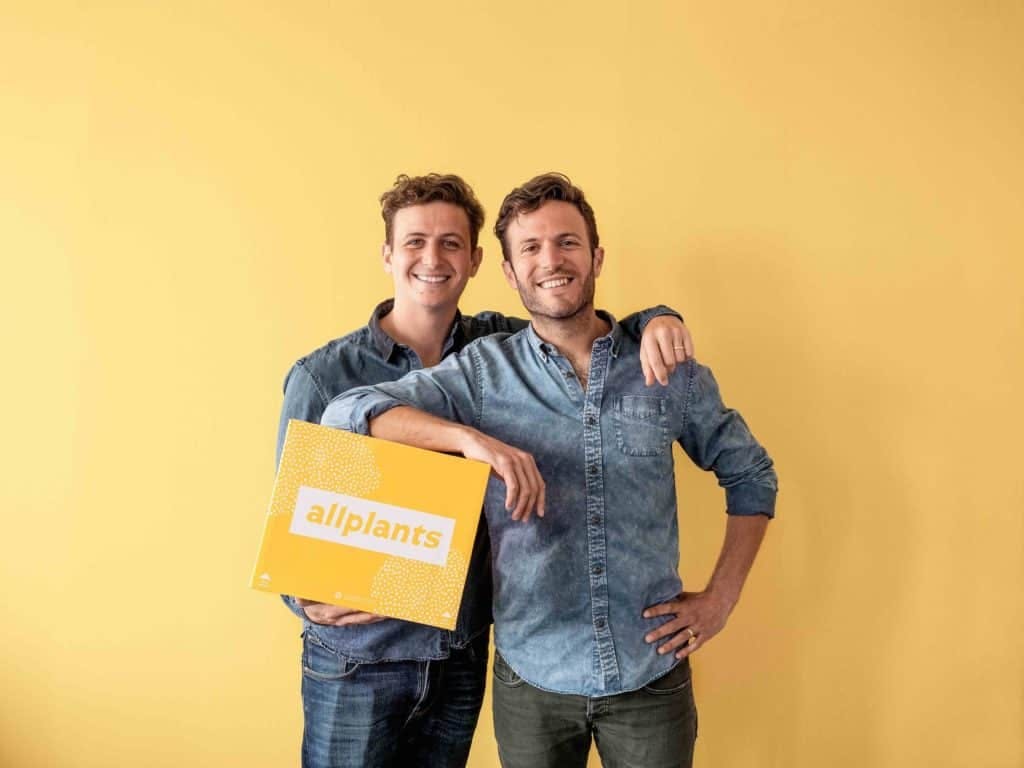 founders holding an allplants box