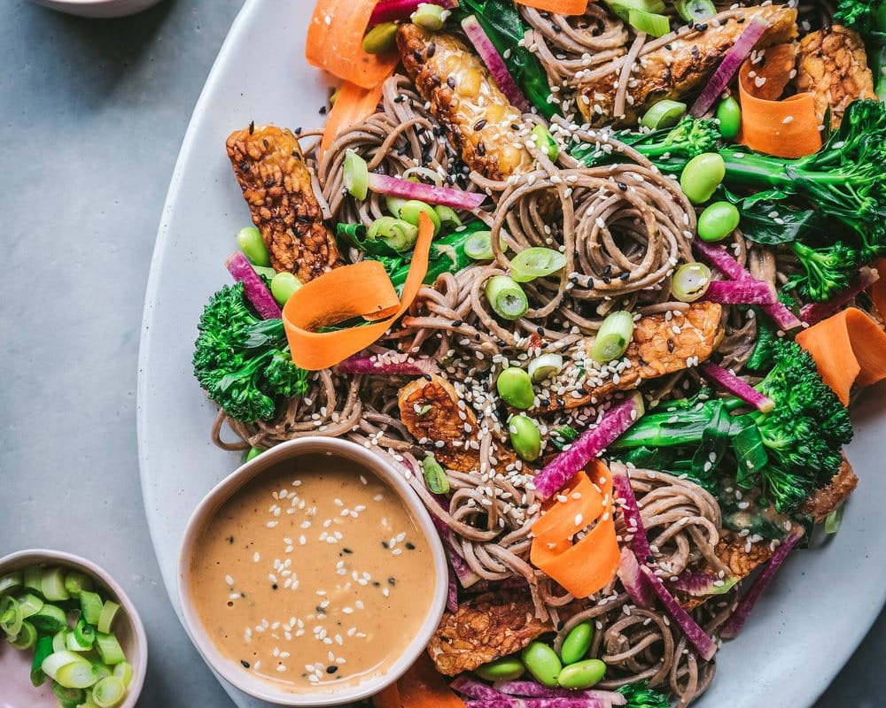 soba noodle salad