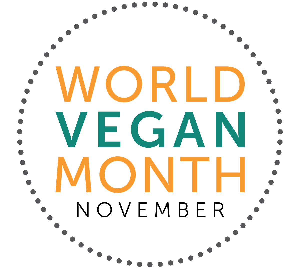 WORLD VEGAN MONTH LOGO