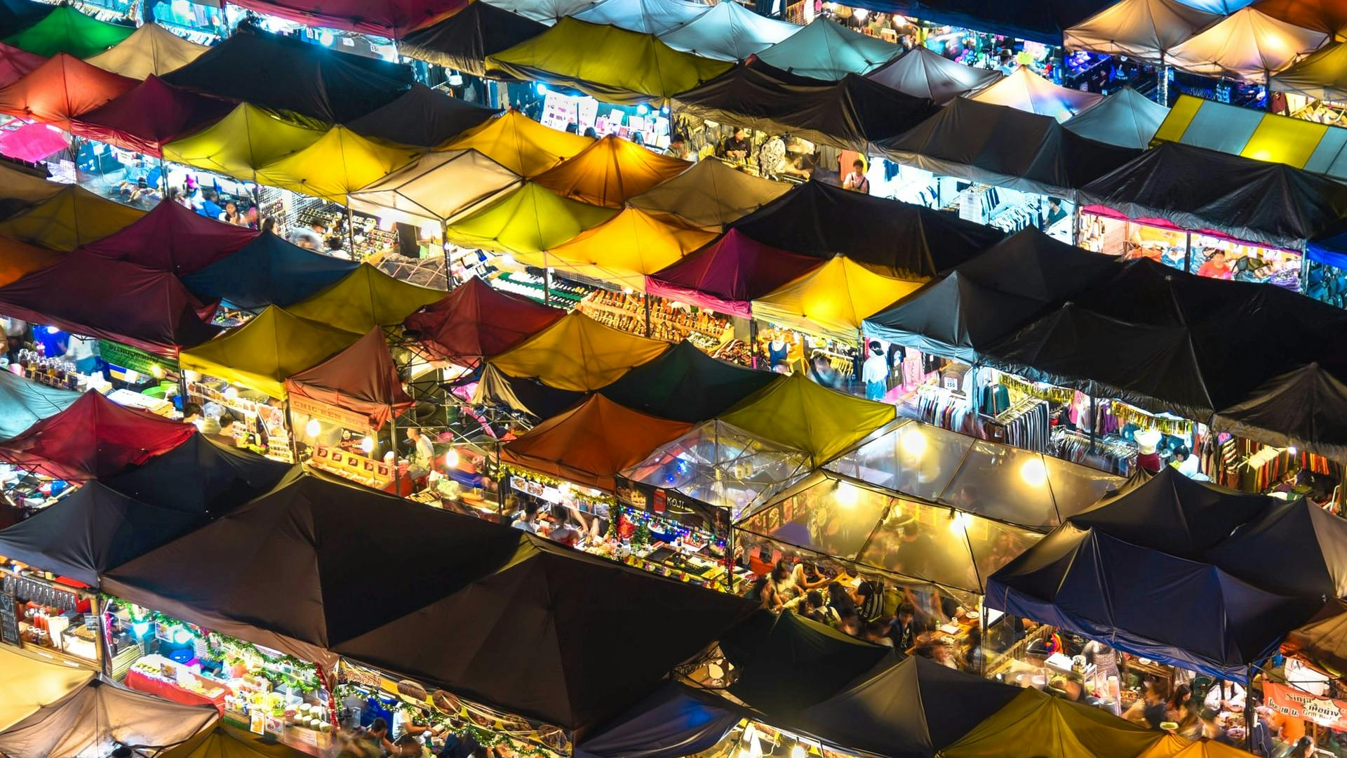 Thai night market