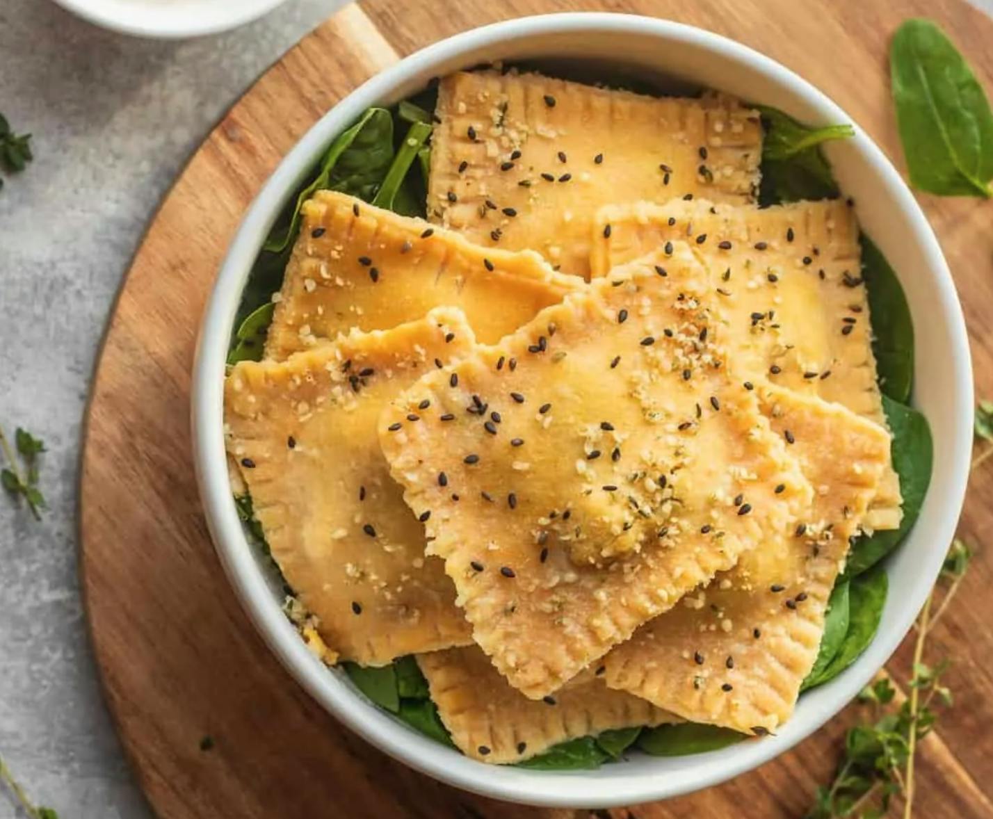 vegan ravioli