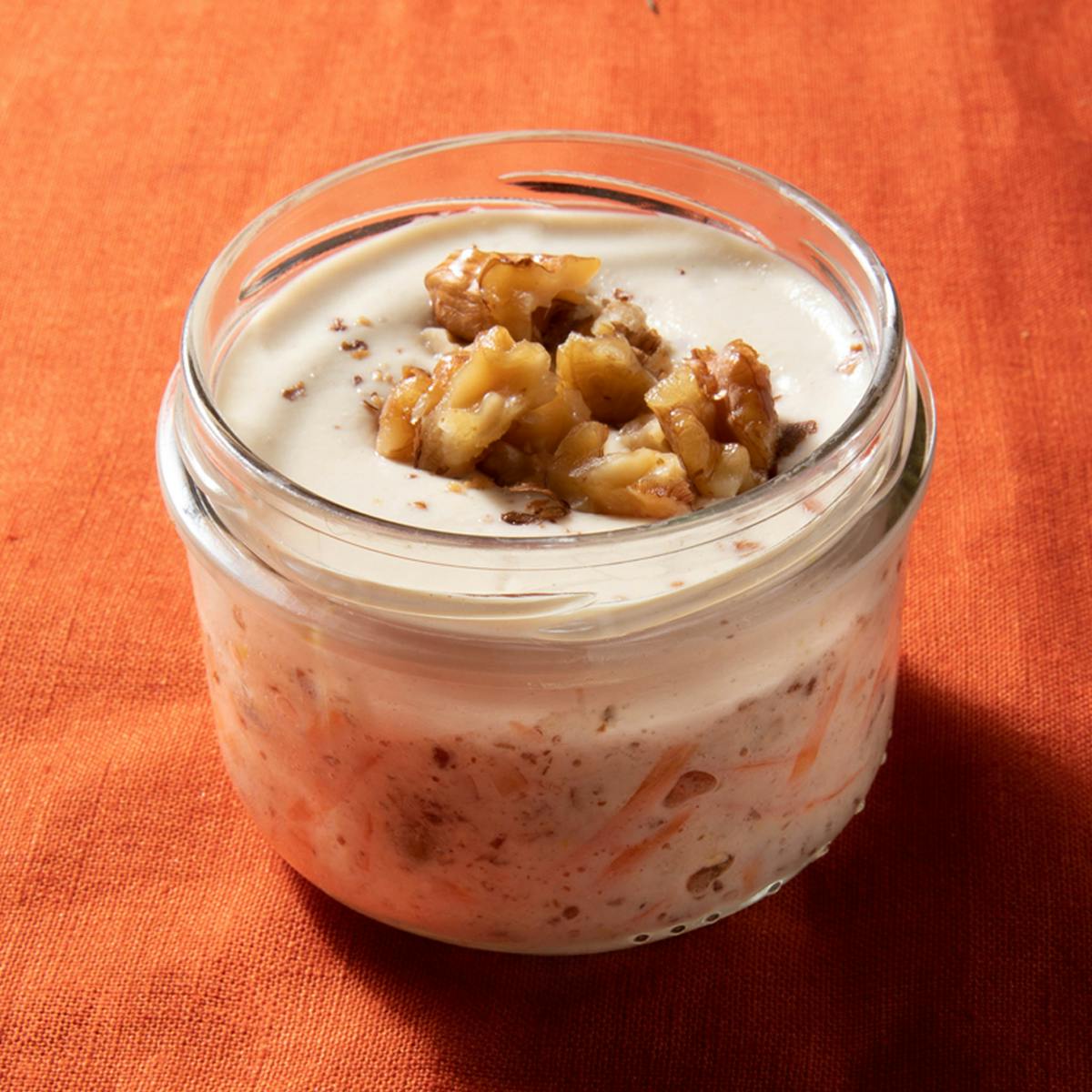 carrot cake bircher