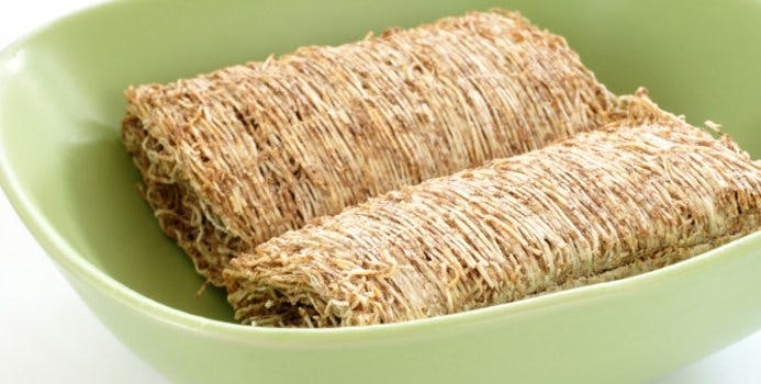 Shredded Wheat in a bowl