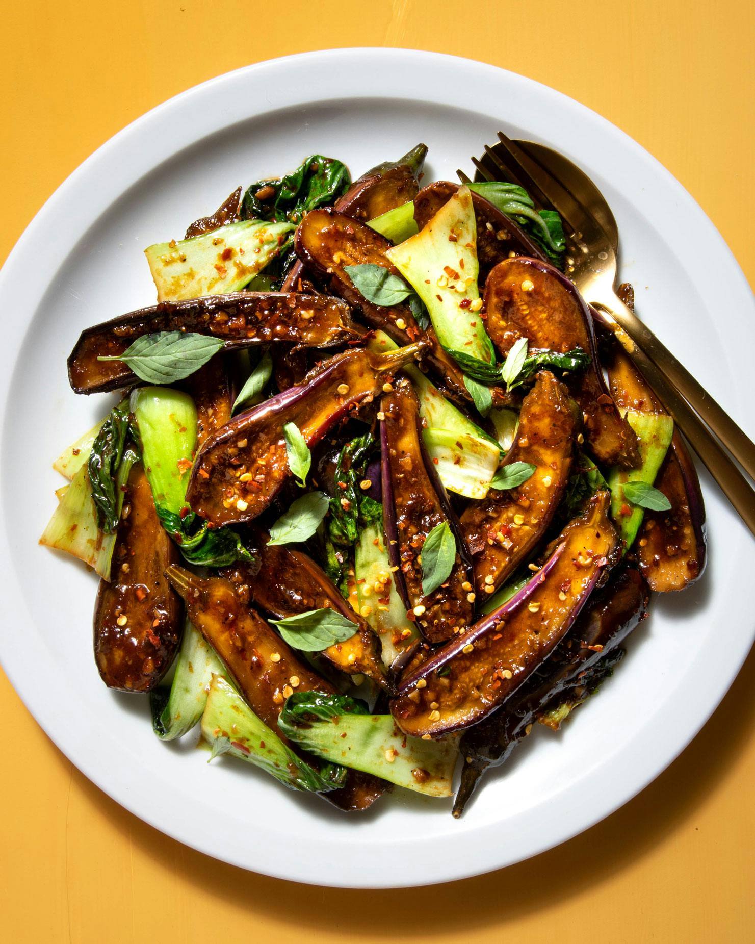 hoisin aubergine