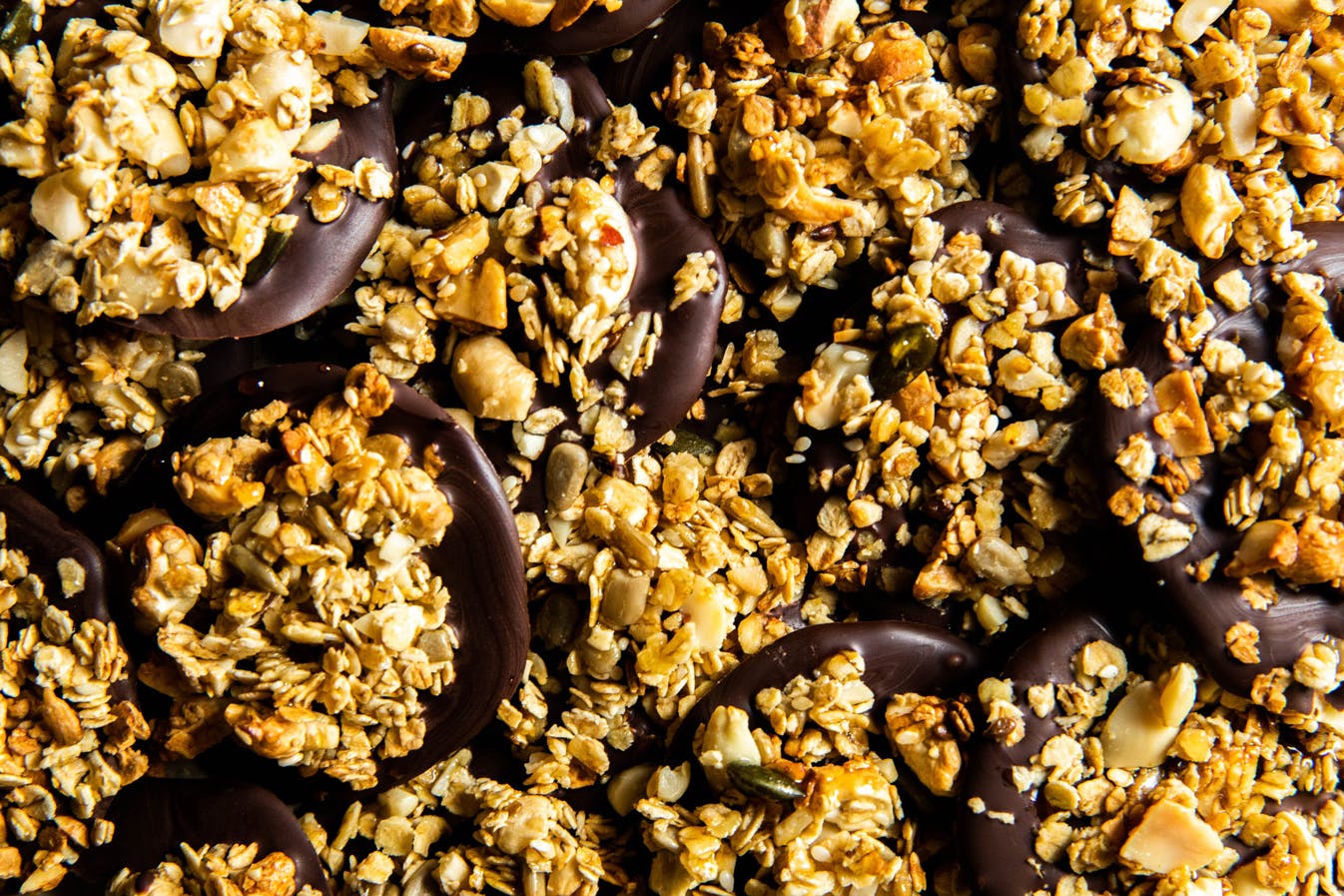 chocolate coated florentines