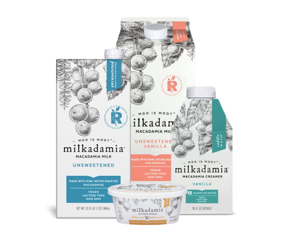 milkadamia products