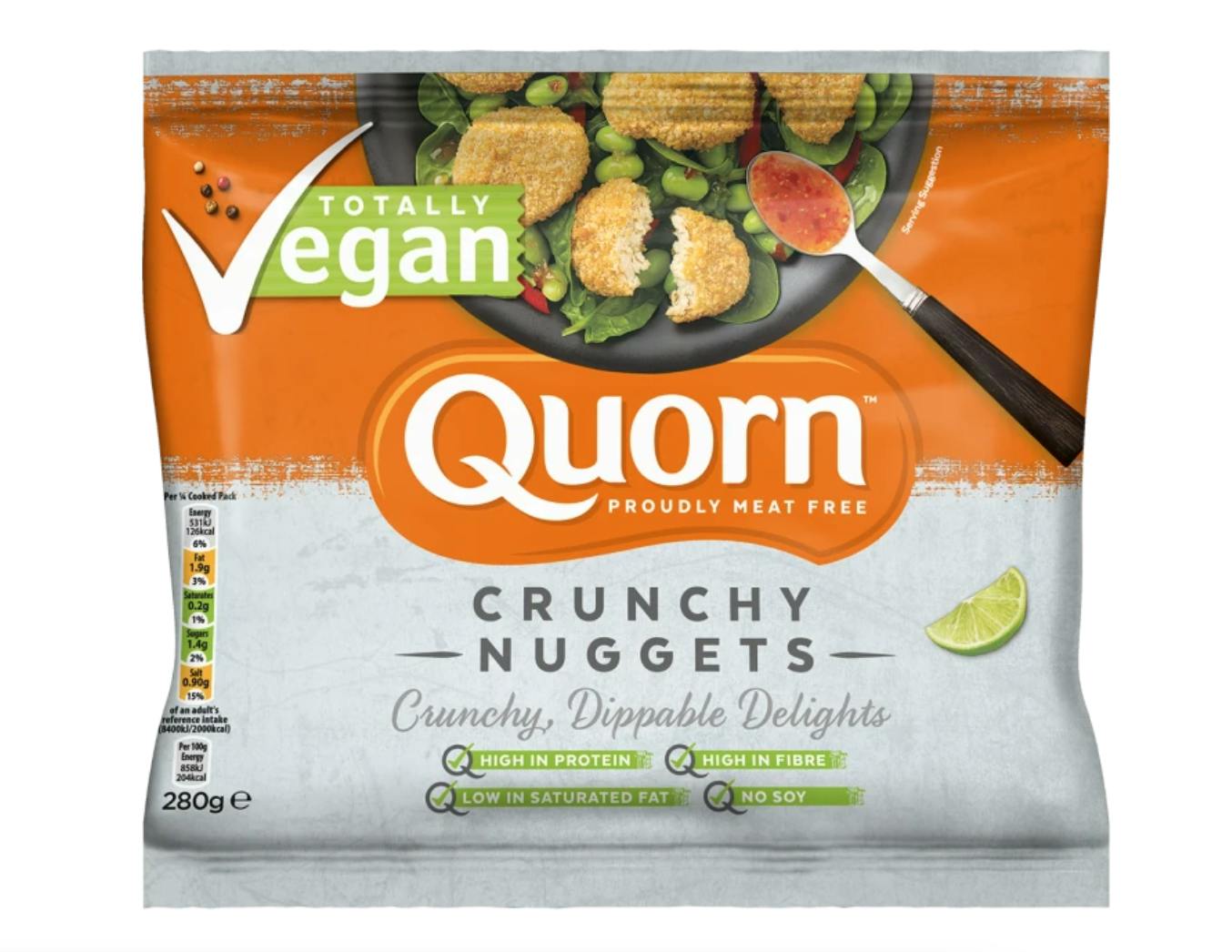 Quorn vegan nuggets pack