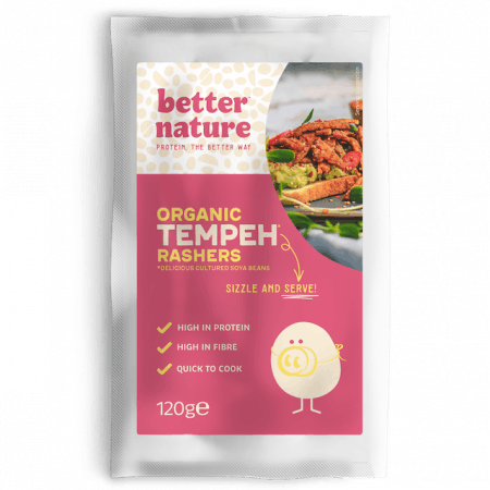 better nature vegan tempeh bacon