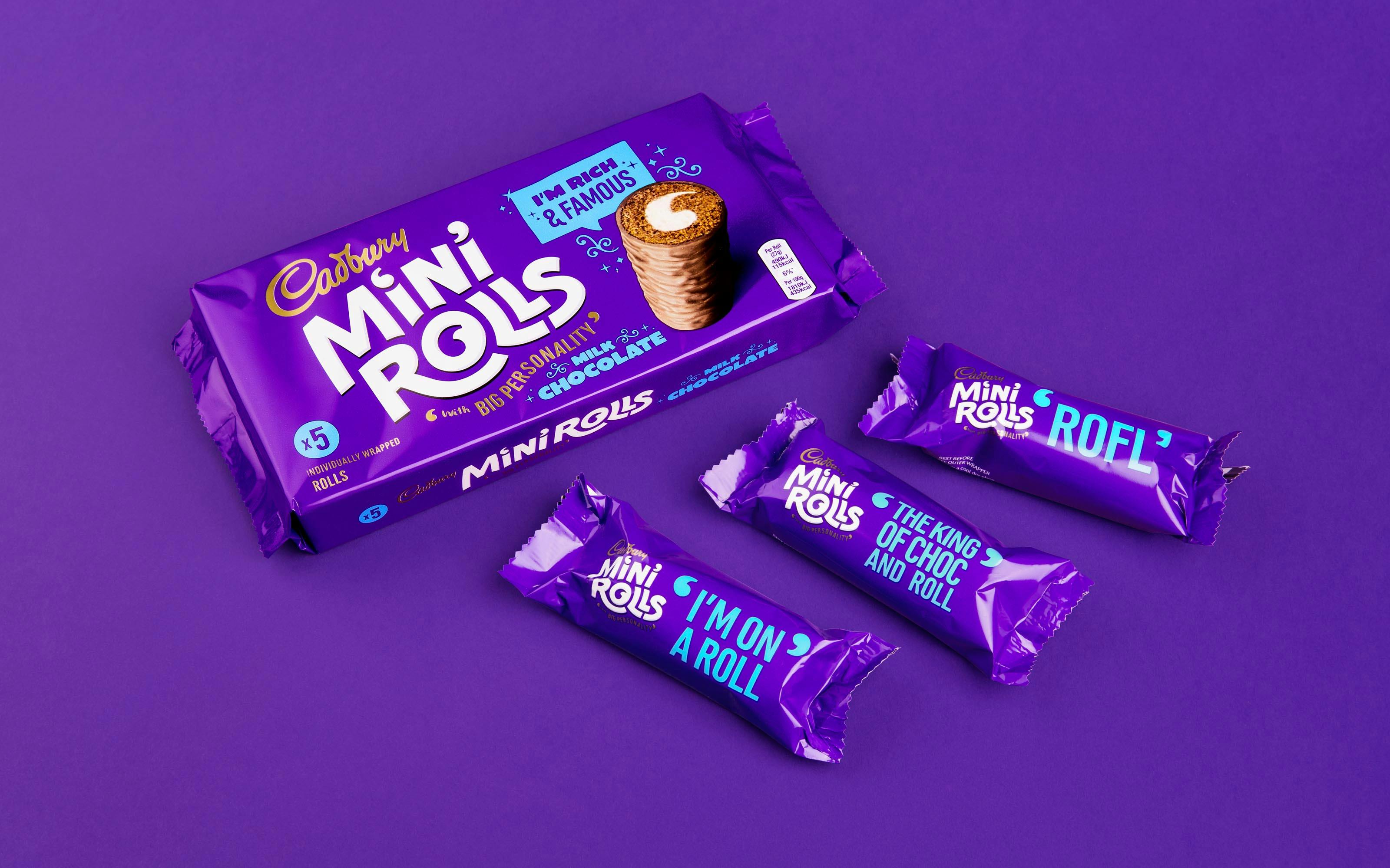 Cadbury mini roll