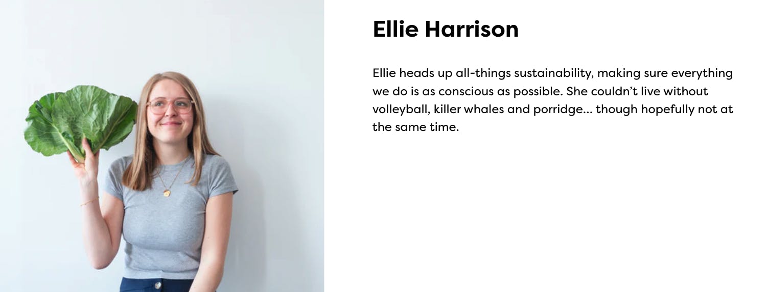 Ellie Harrison image and bio