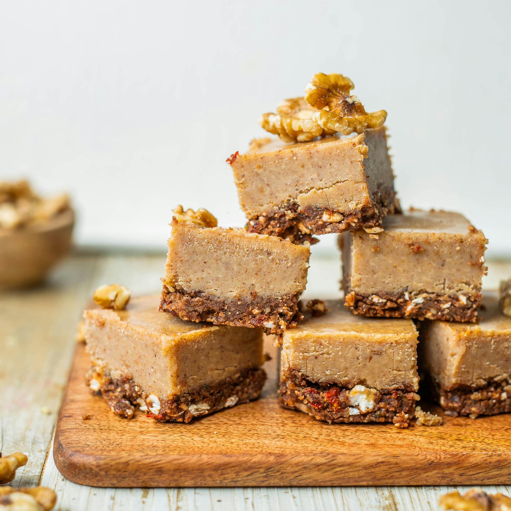 walnut fudge bars