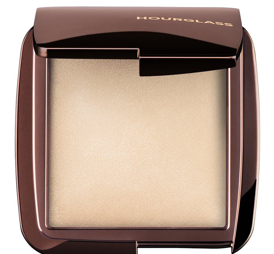 Hourglass highlighter on white background