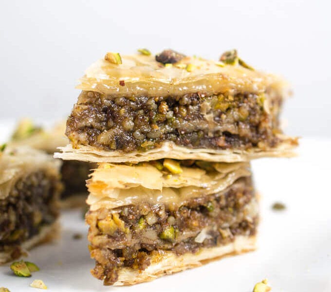 vegan baklava