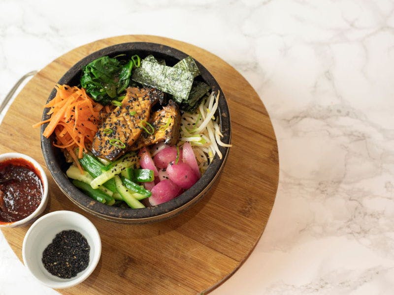 second vegan bibimbap