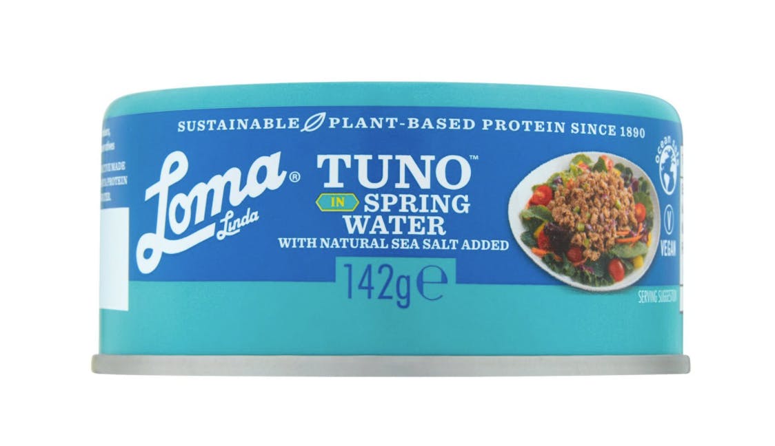 vegan tuna tin