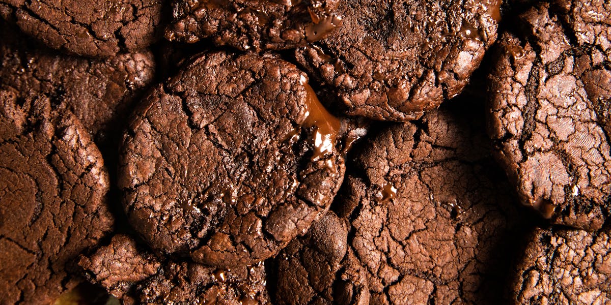 vegan brownie cookie