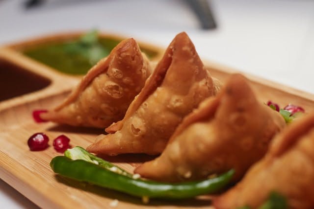 fresh samosas