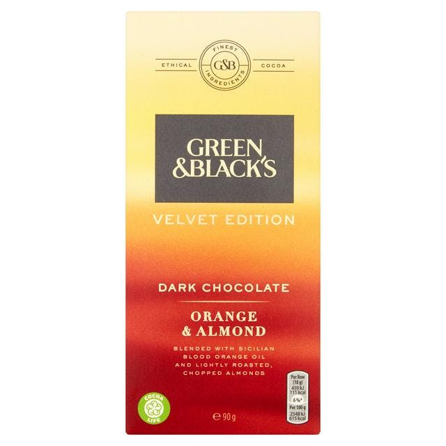 Green and Blacks chocolate bar