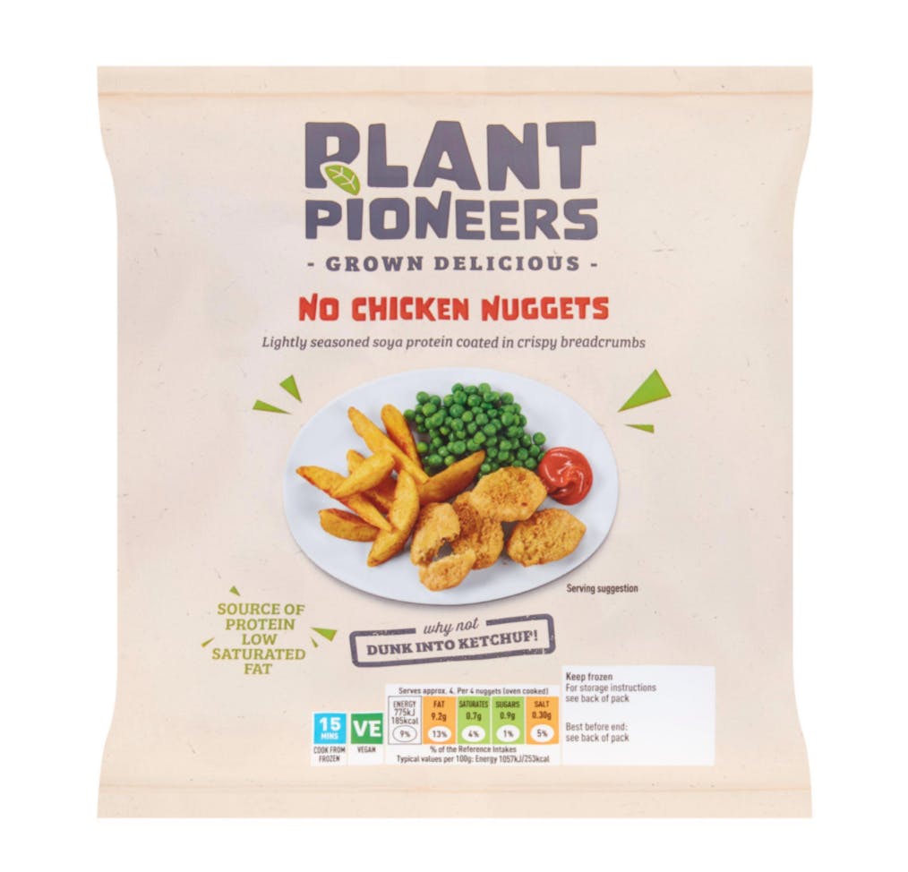 Sanbury's vegan nuggets pack