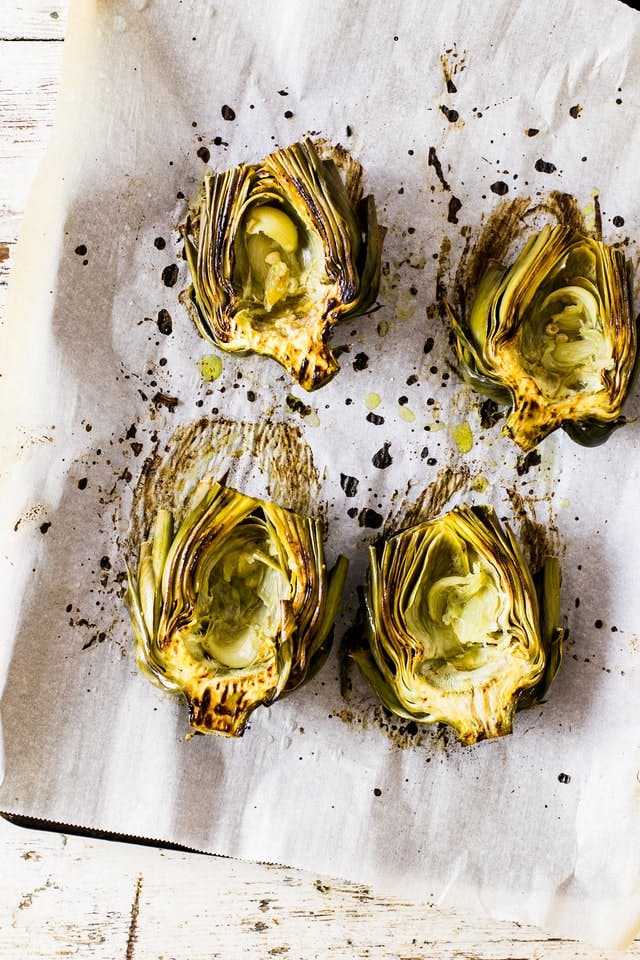 roasted artichoke hearts