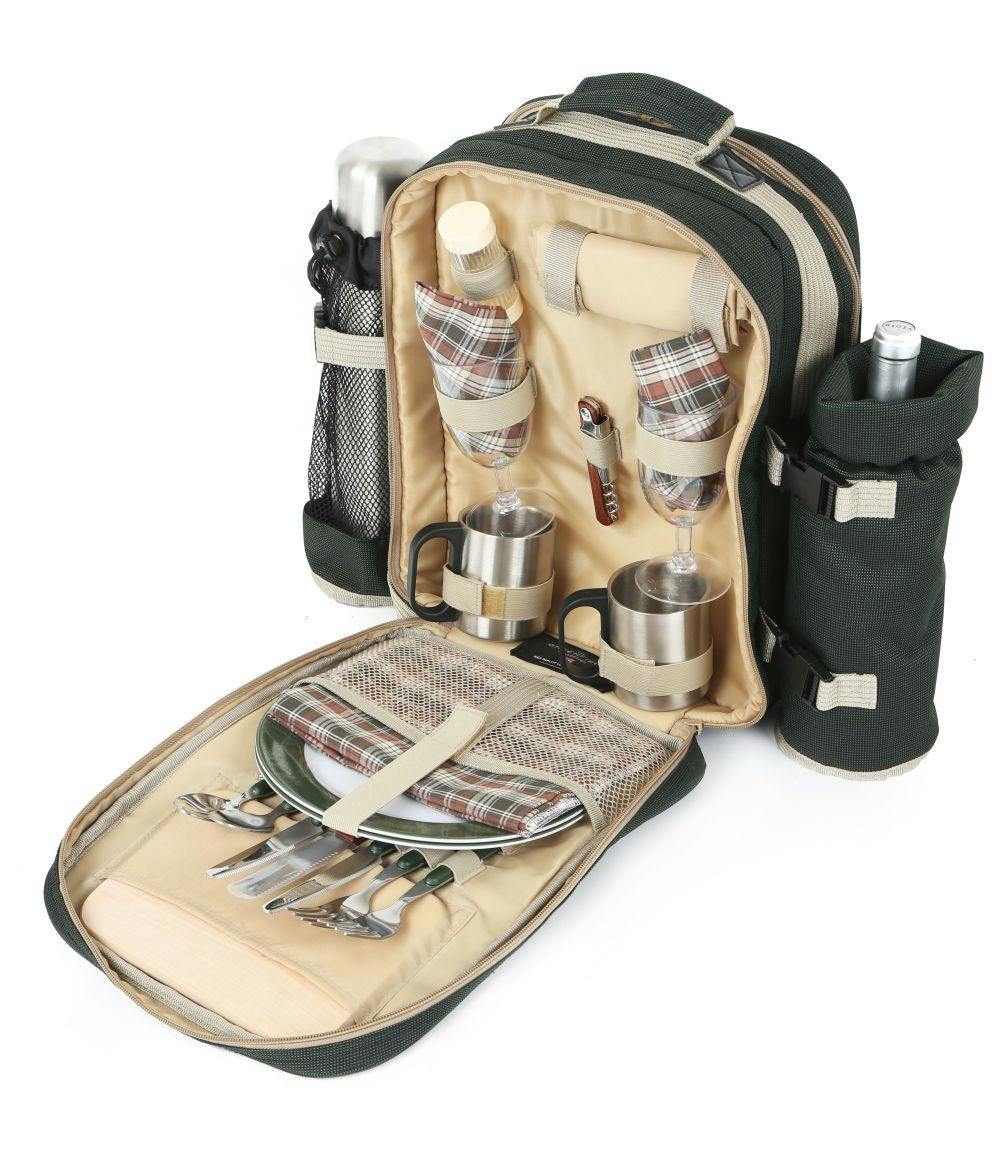 backpack and picnic set