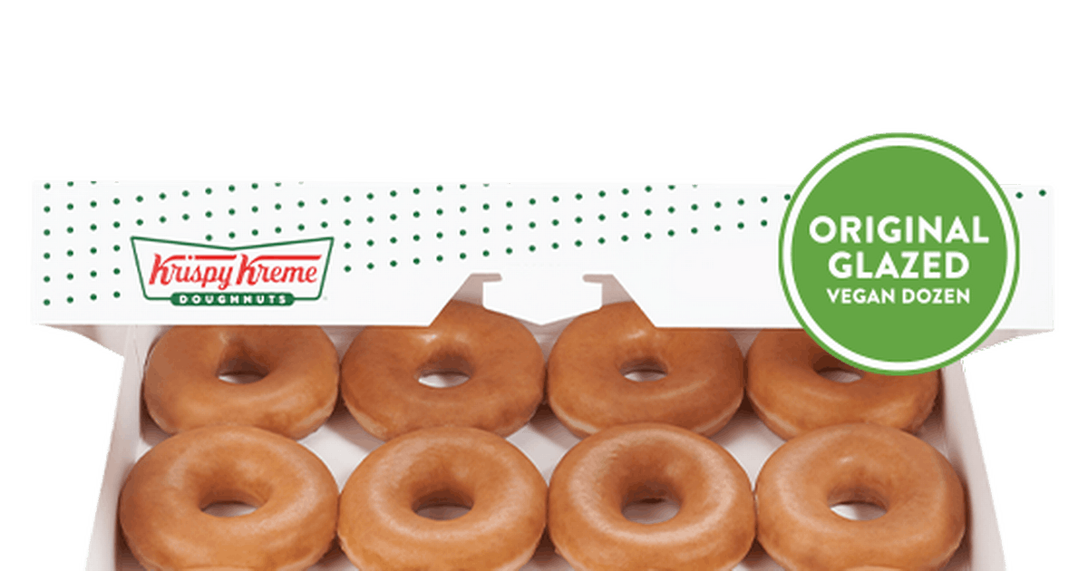 krispy kreme vegan doughnuts