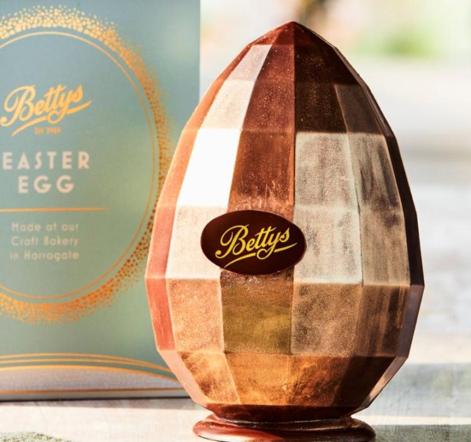 bronzed easter egg