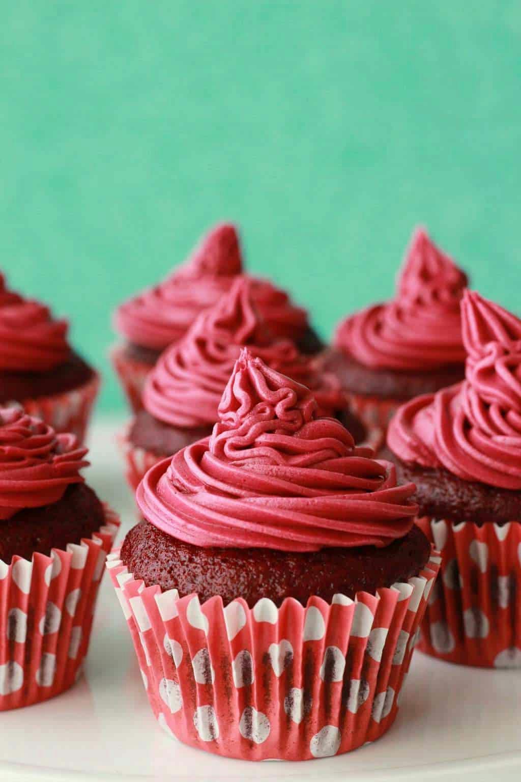 red velvet cupcakes