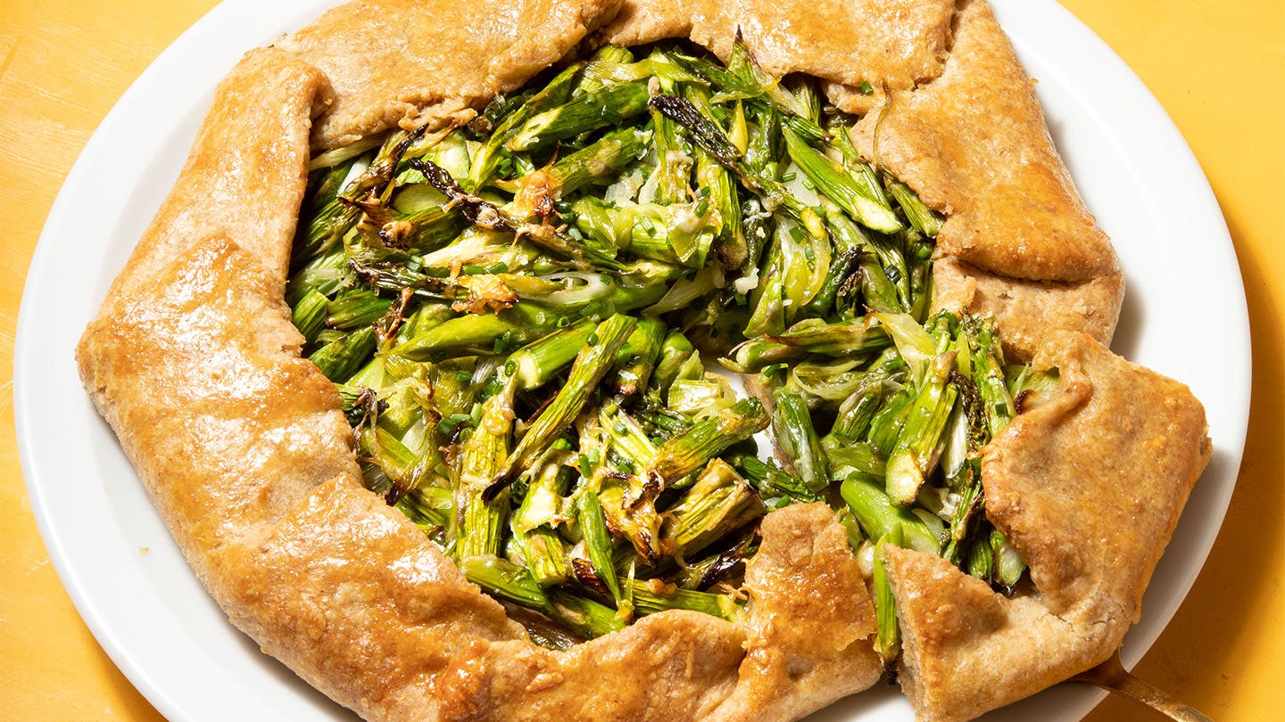 asparagus galette