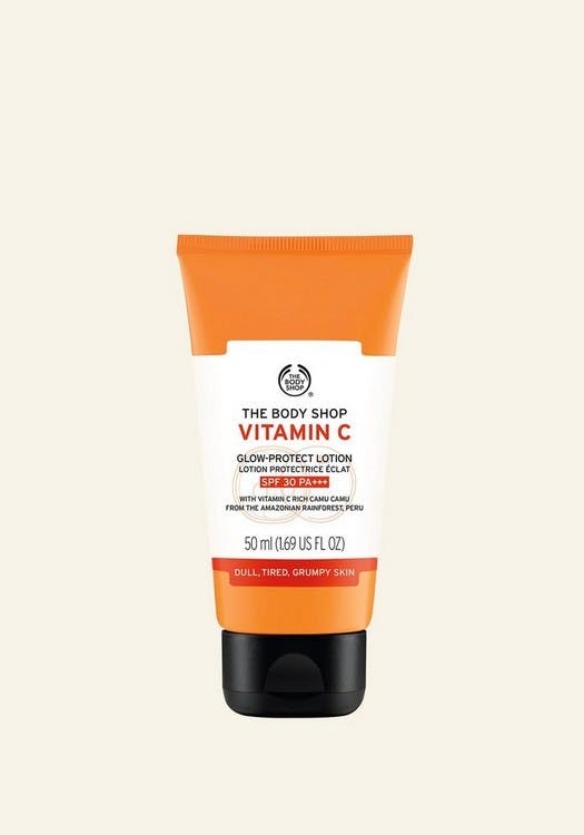 the body shop SPF 30 bottle