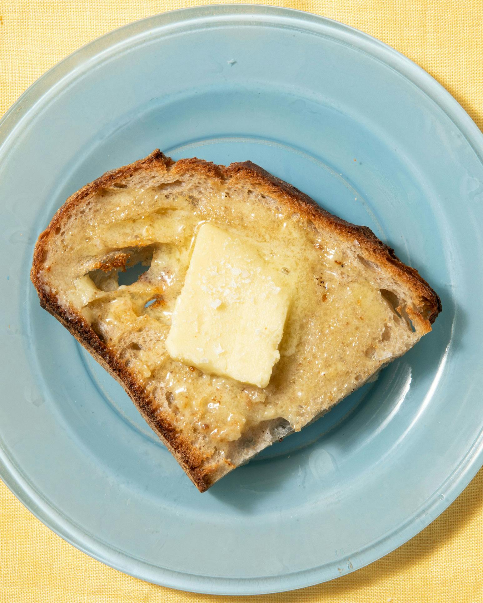 vegan butter on toast