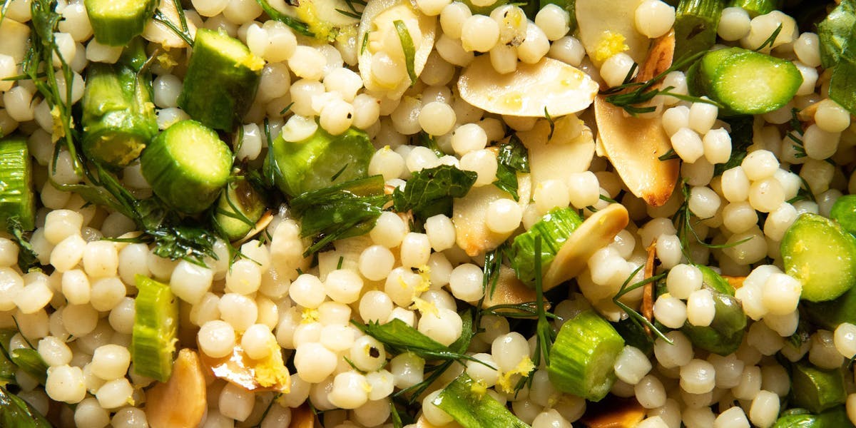 asparagus and grain salad