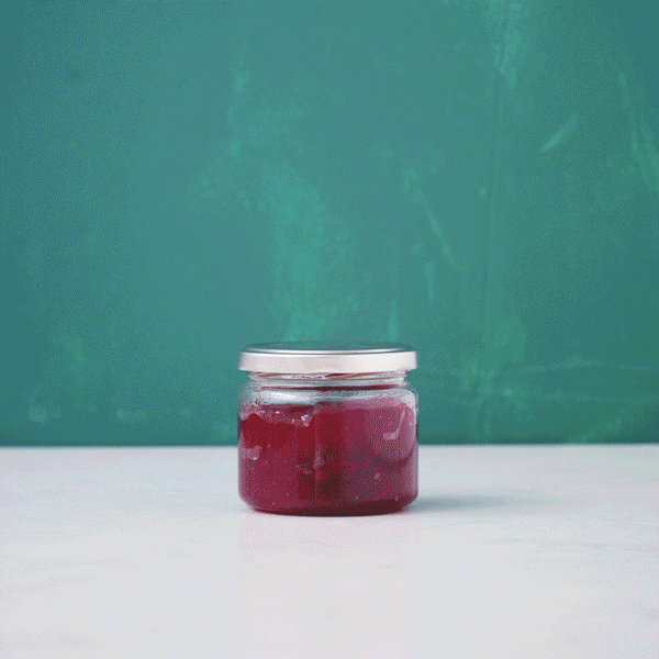 pickled cucumbers and jam