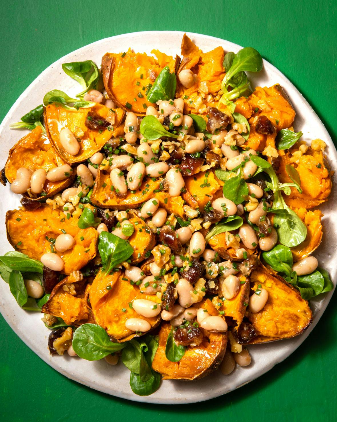 sweet potato and date salad