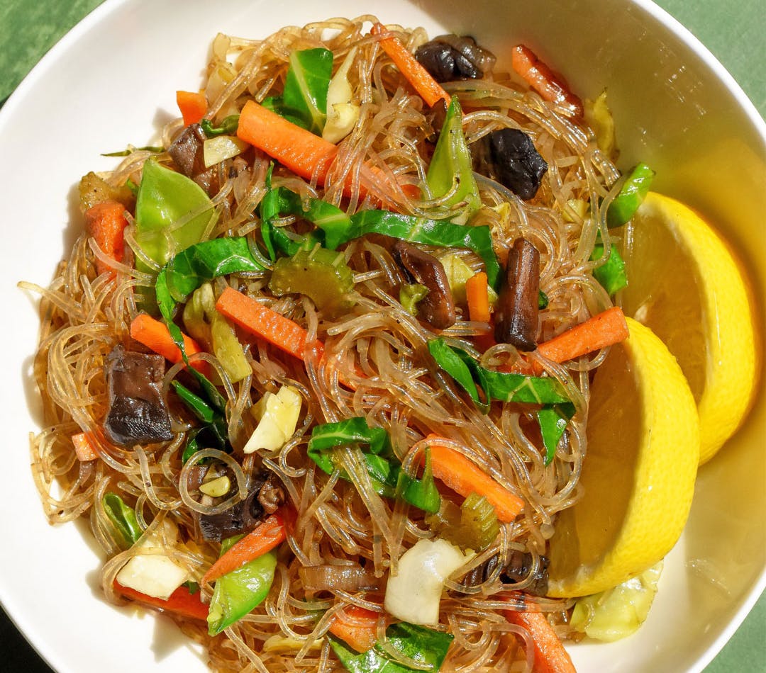 rice noodle stir fry