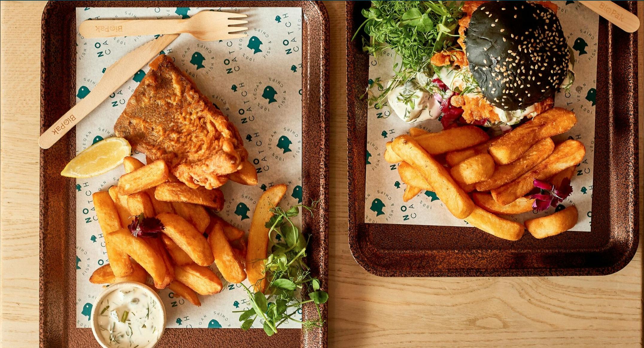 vegan fish and chips