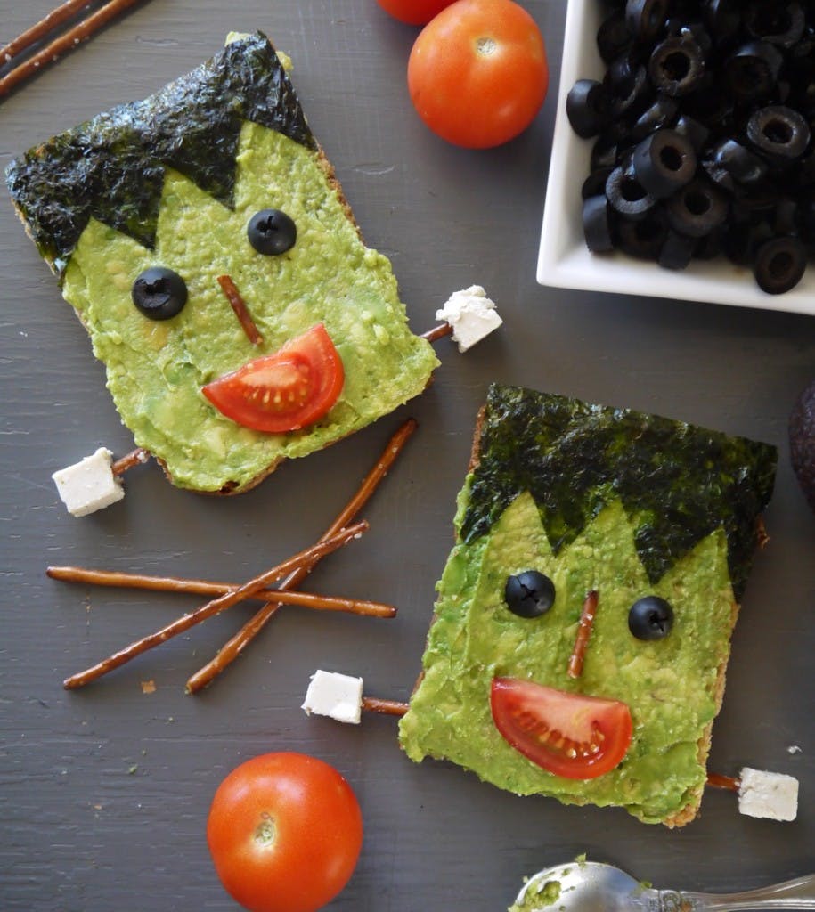 frankenstein avocado toast