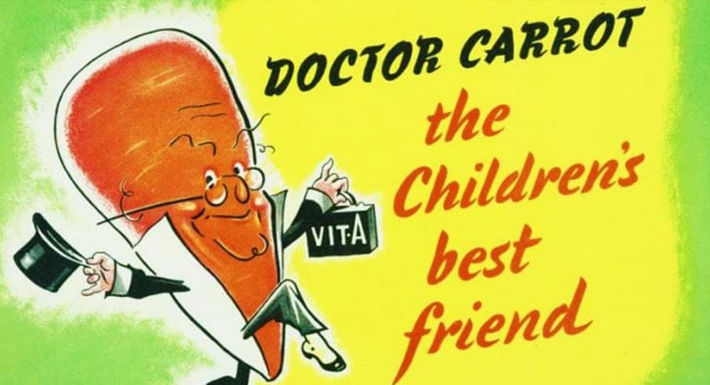 Carrot propaganda poster 