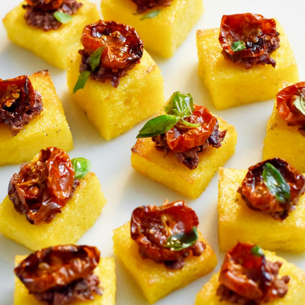 Vegan Crispy Polenta Bites-image