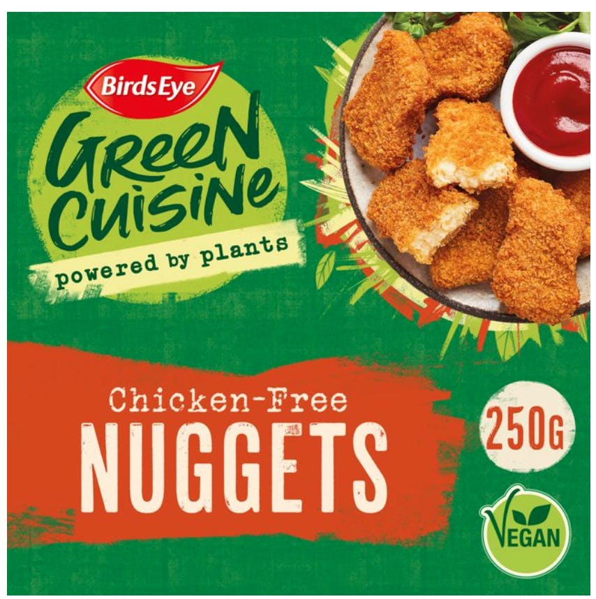 Birdseye chicken-free nuggets
