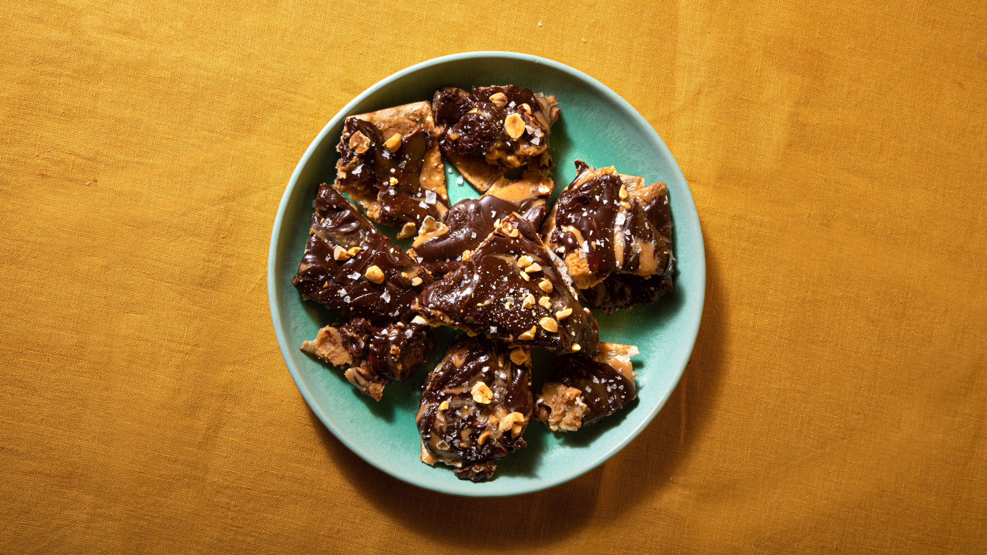 allplants Vegan Chocolate Peanut Caramel Matzo Crunch