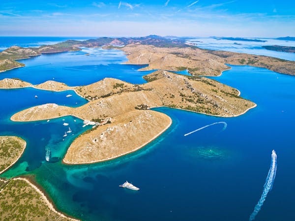 Kornati archipelago national park in the Dalmatia region of Croatia: a must-see sailing spot