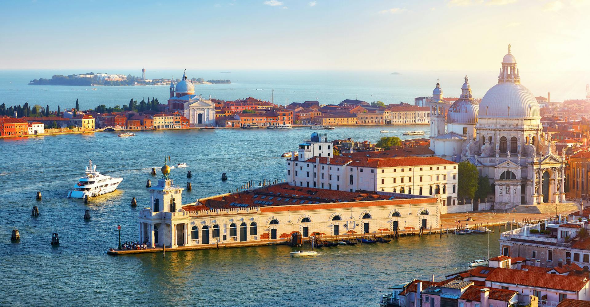 Cathedral of Santa Maria della Salute in Venice, Italy - ideal sailing destination