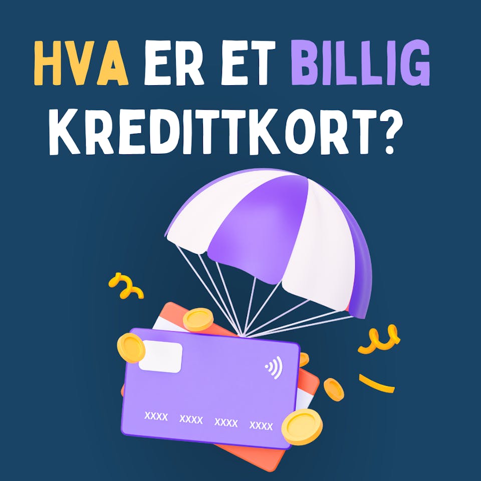 hva er et billig kredittkort