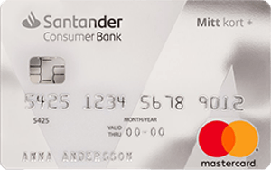 Santander Mitt Kort+ (Mastercard) - Läs recension u0026 Ansök nu 