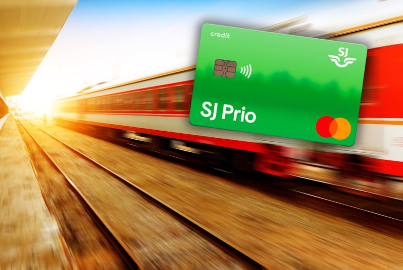 Teckna SJ Mastercard och få 10 000 poäng