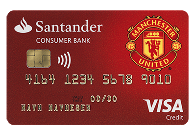 Manchester United Visa (Mastercard) - Les vår vurdering 